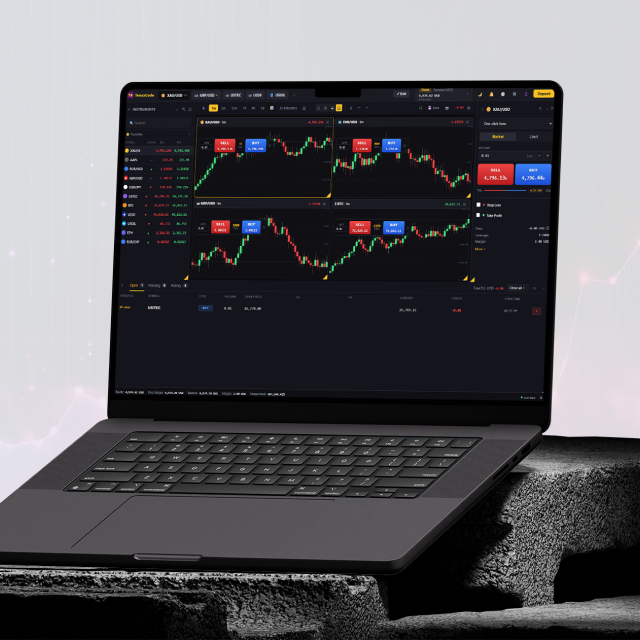 Multi chart trading layout